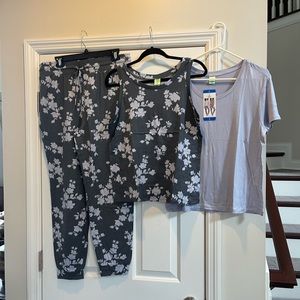 Honey dew ladies 3 pc pajama set